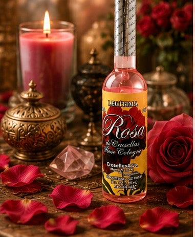 deCrusellas Rosa (Rose) Cologne – 7 fl oz / 207 mL