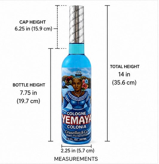 deCrusellas Yemaya Cologne – 7 fl oz / 207 mL