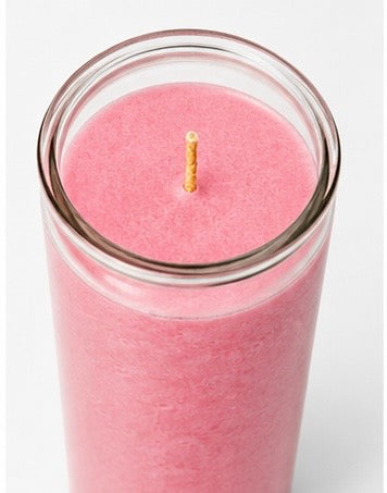 Pink Plain 7-Day Ritual Candle