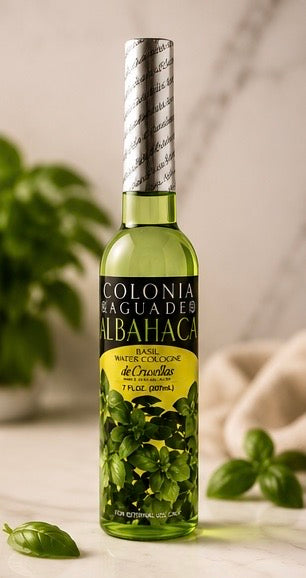 deCrusellas Agua de Albahaca Cologne – 7 fl oz / 207 mL