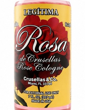 deCrusellas Rosa (Rose) Cologne – 7 fl oz / 207 mL