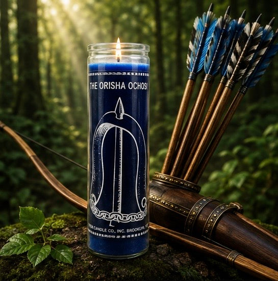Ochosi 7-Day Orisa Devotional Candle