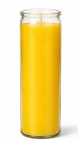 Yellow Plain 7-Day Ritual Candle