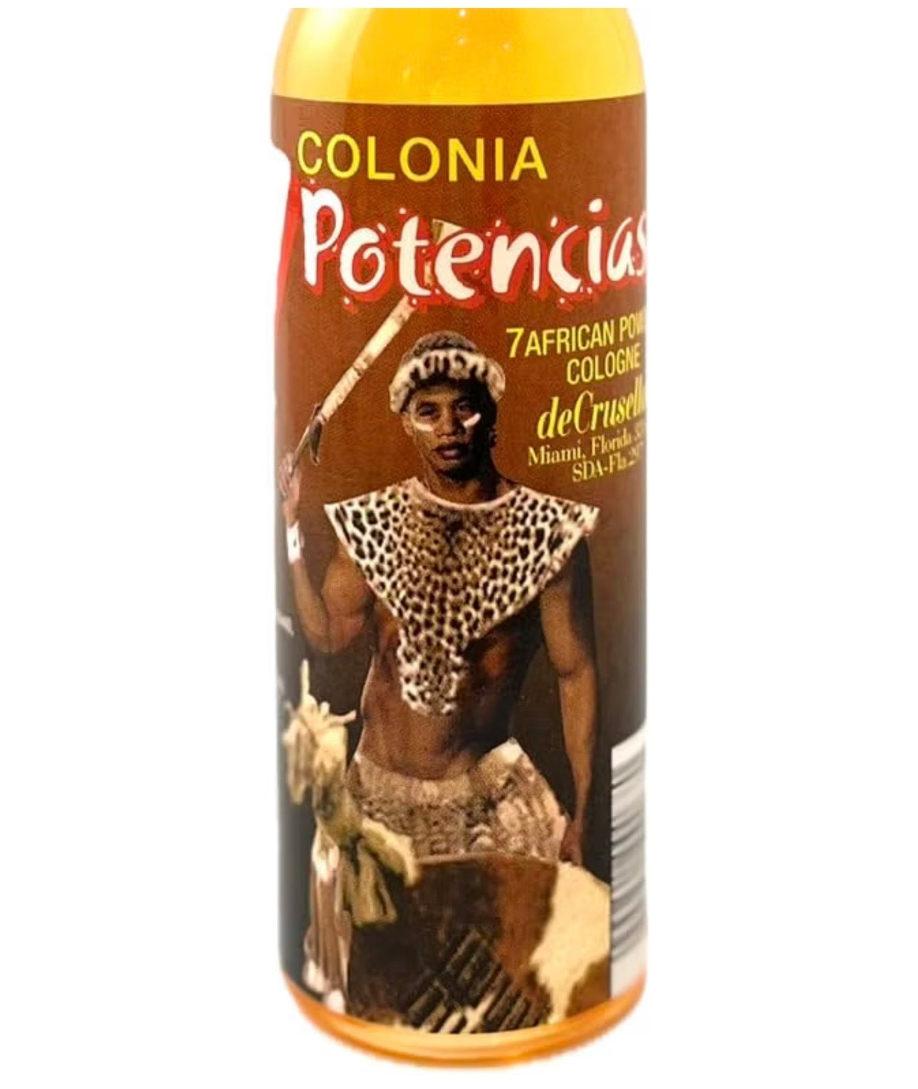 deCrusellas 7 African Powers (7 Potencias) Cologne – 7 fl oz / 207 mL