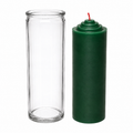 Crusader Green Pull Out Ritual Candle