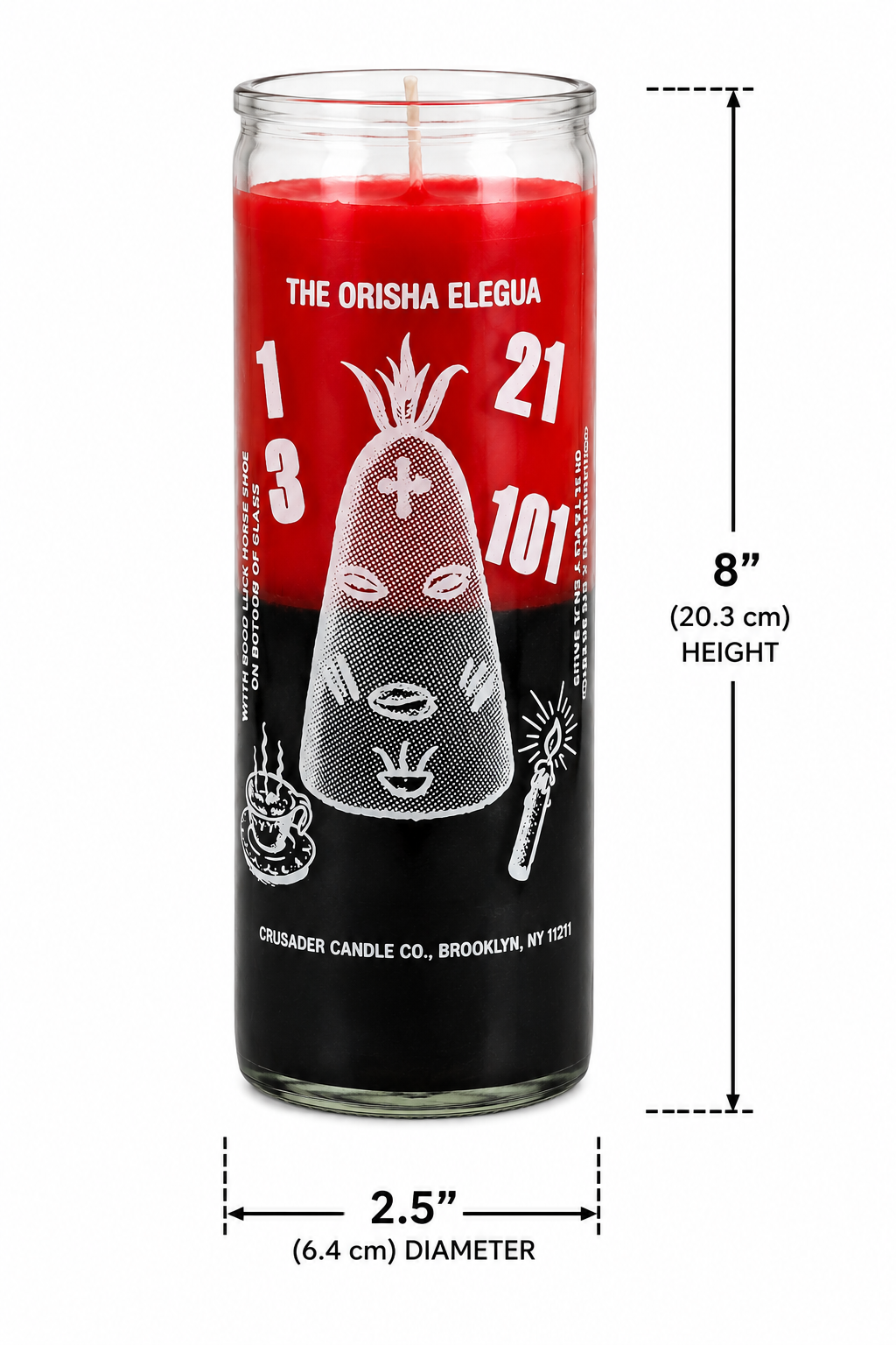 Elegua 7-Day Orisa Devotional Candle