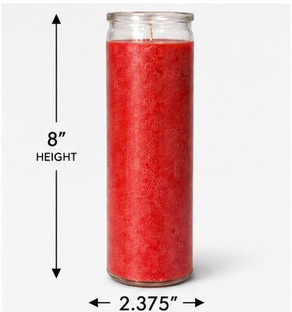 Red Plain 7-Day Ritual Candle