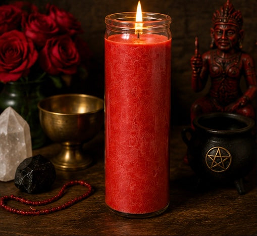 Red Plain 7-Day Ritual Candle