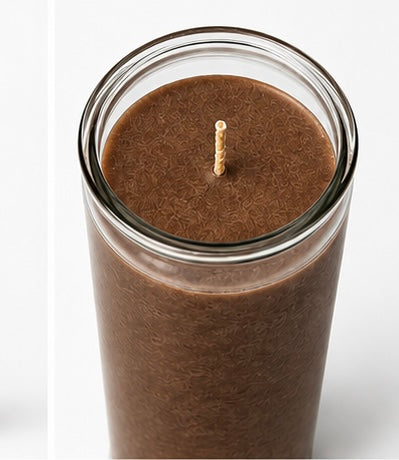 Brown Plain 7-Day Ritual Candle
