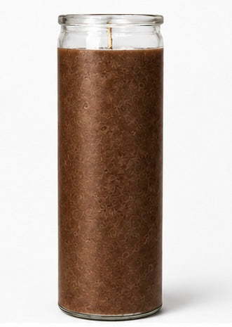 Brown Plain 7-Day Ritual Candle