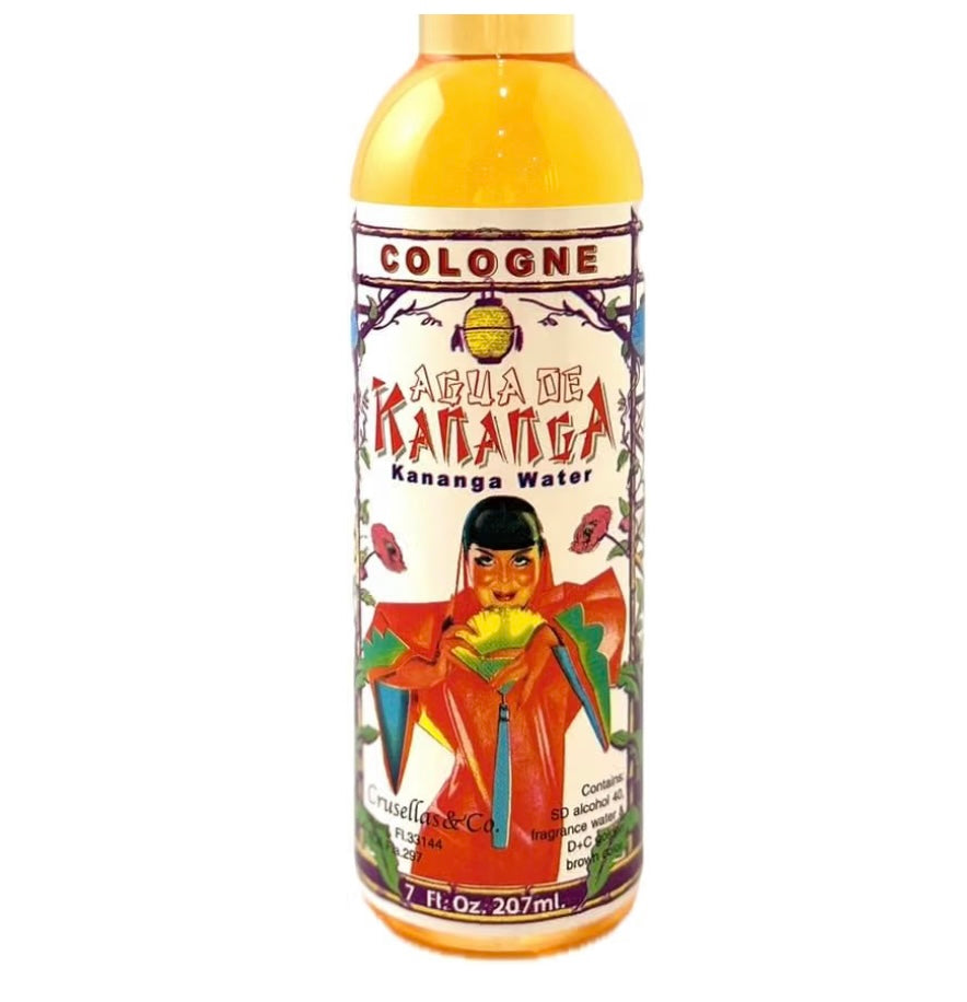 deCrusellas Kananga Water (Agua de Kananga) Cologne – 7 fl oz / 207 mL