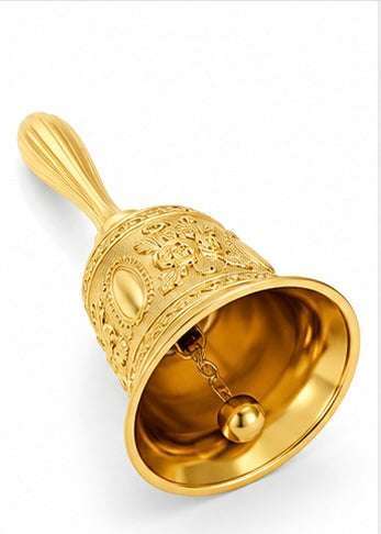 Ornate Gold Ritual Altar Bell