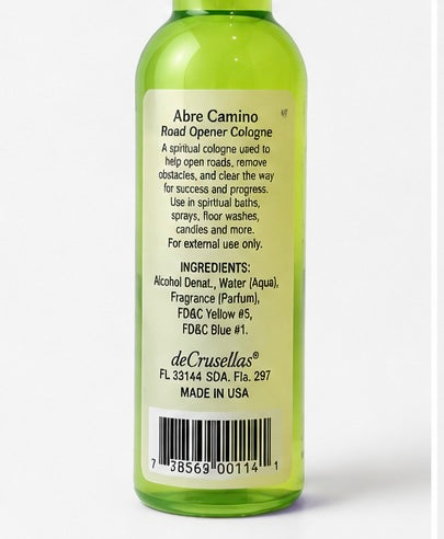 deCrusellas Abre Camino (Road Opener) Cologne – 7 fl oz / 207 mL