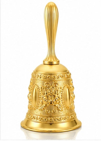 Ornate Gold Ritual Altar Bell