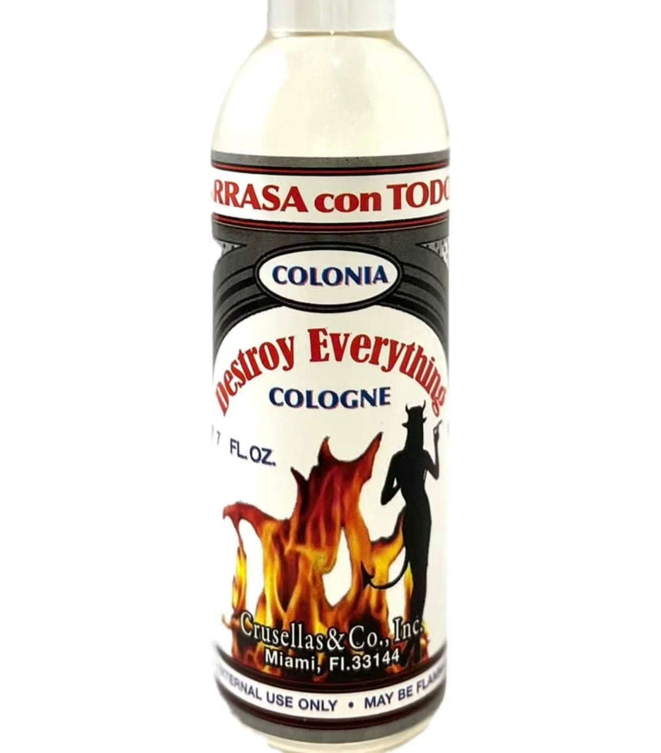 deCrusellas Destroy Everything (Arrasa Con Todo) Cologne – 7 fl oz / 207 mL