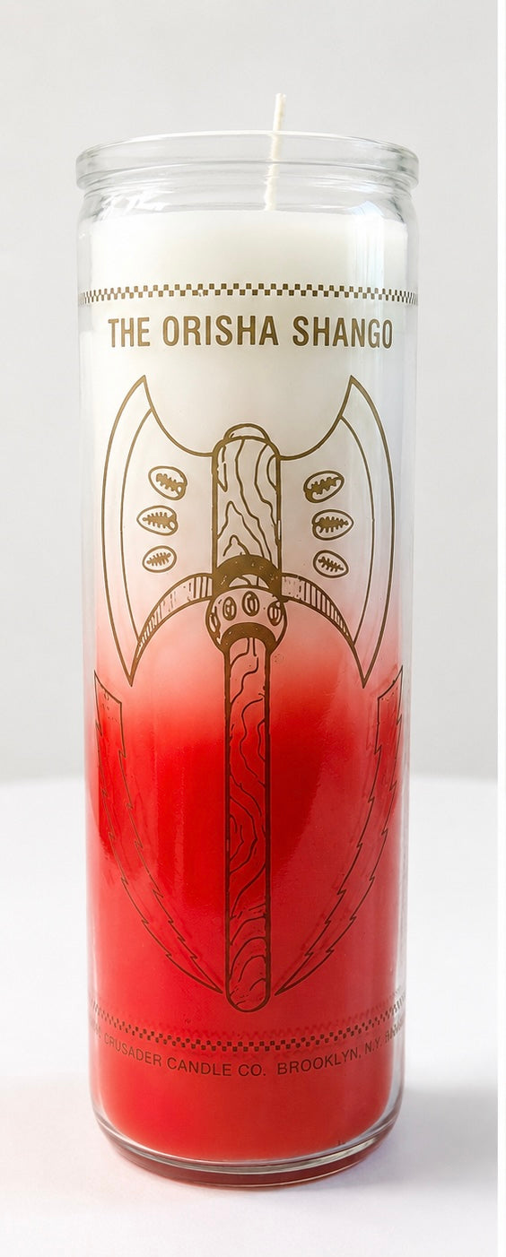 Shango 7-Day Orisa Devotional Candle