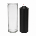 Crusader Black Pull Out Ritual Candle