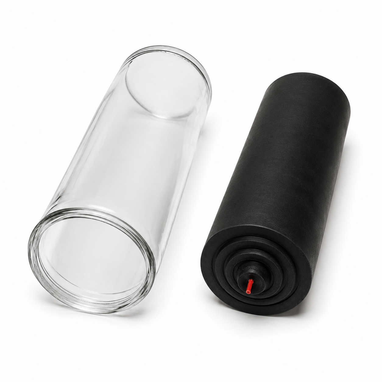Crusader Black Pull Out Ritual Candle