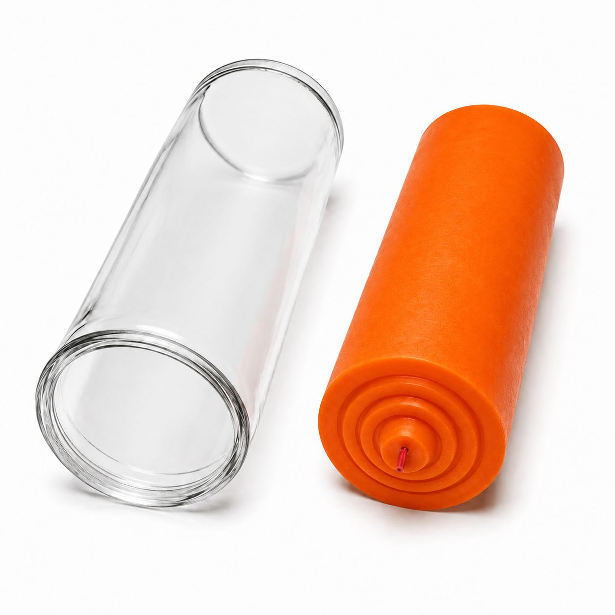 Crusader Orange Pull Out Ritual Candle