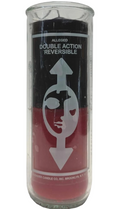 Crusader 2-Color Reversible Pull Out Ritual Candle