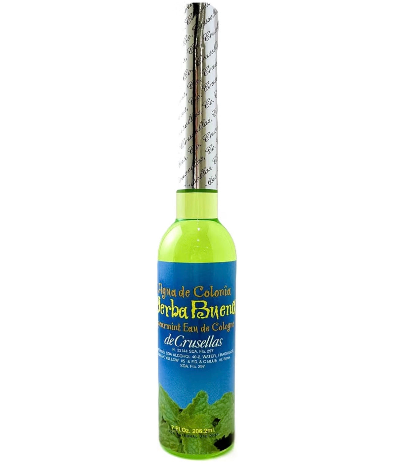 deCrusellas Spearmint (Hierbabuena) Cologne – 7 fl oz / 207 mL