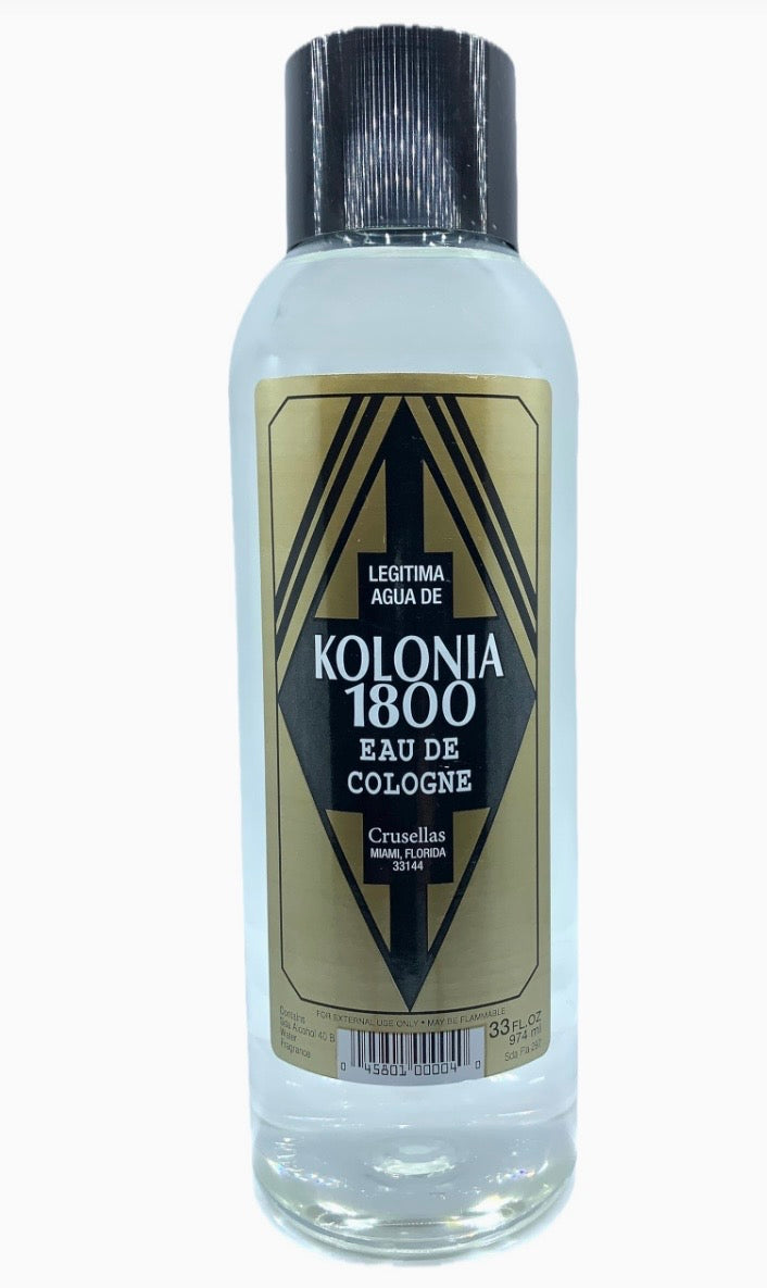 Kolonia 1800 Eau de Cologne – 33 fl oz / 974 mL