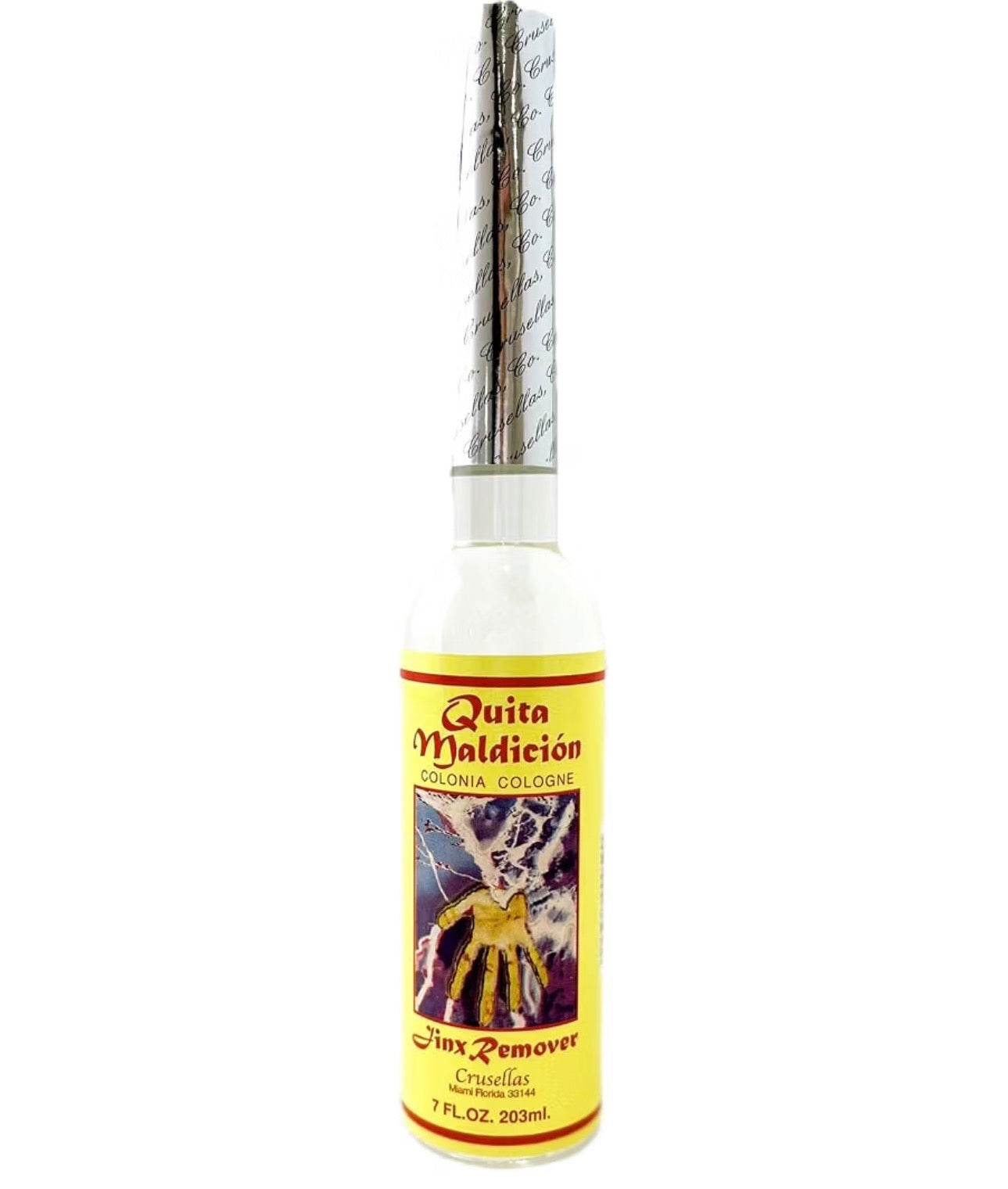 deCrusellas Quita Maldición (Jinx Remover) Cologne – 7 fl oz / 203 mL